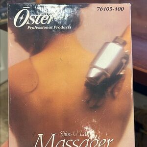 Oster Silver Stim-U-Lax Massager